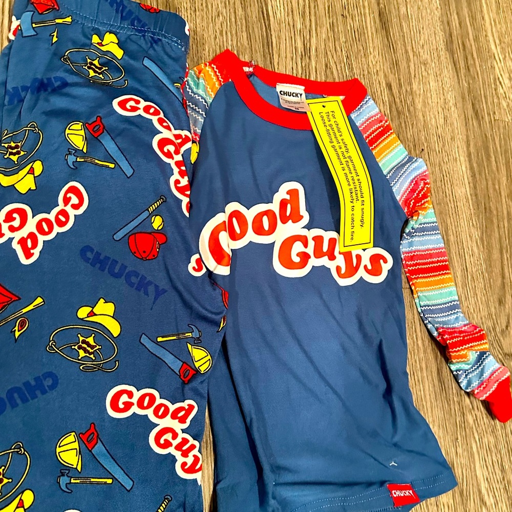 Children’s pjs XS Chucky Good Guys